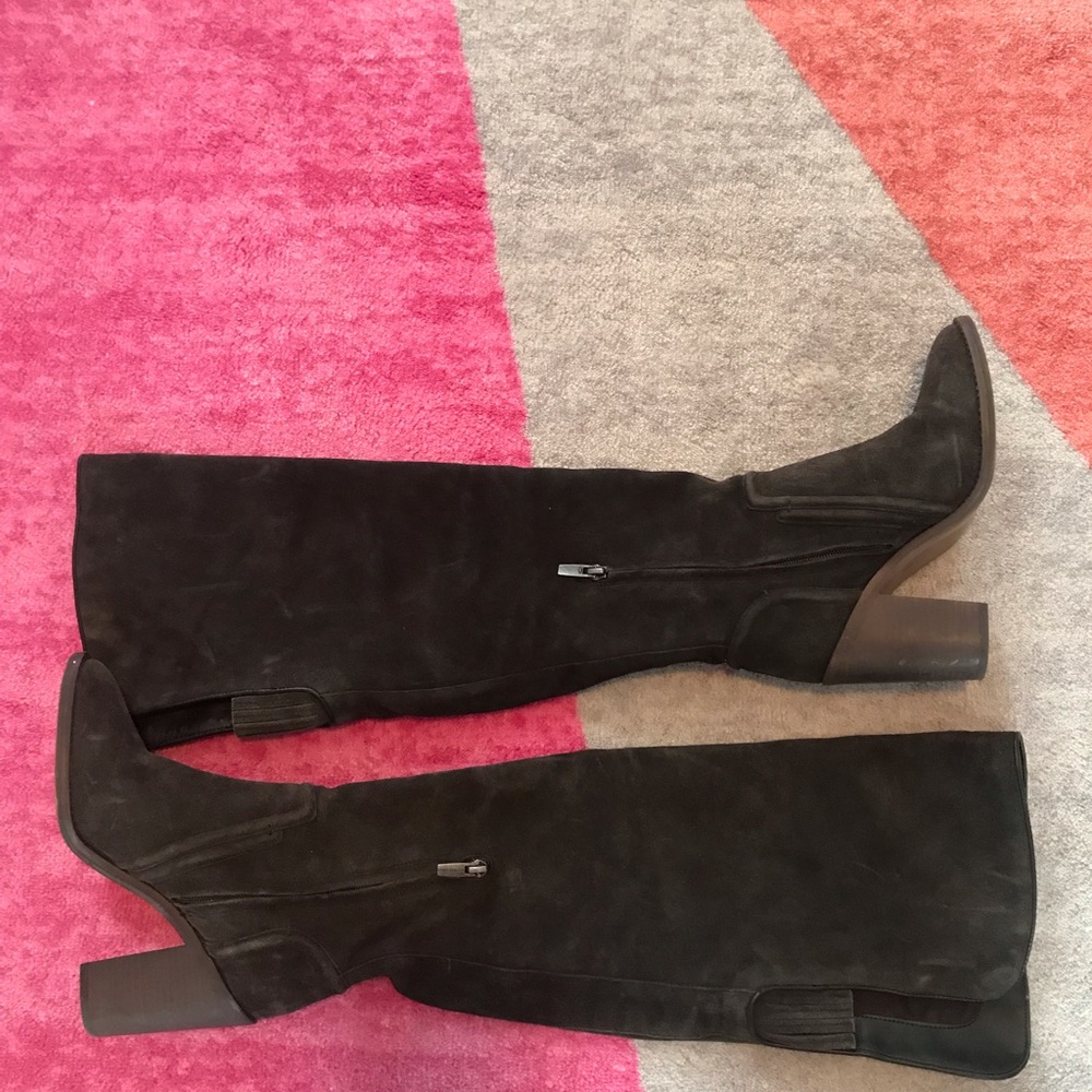 Vince camuto over the knee suede boots